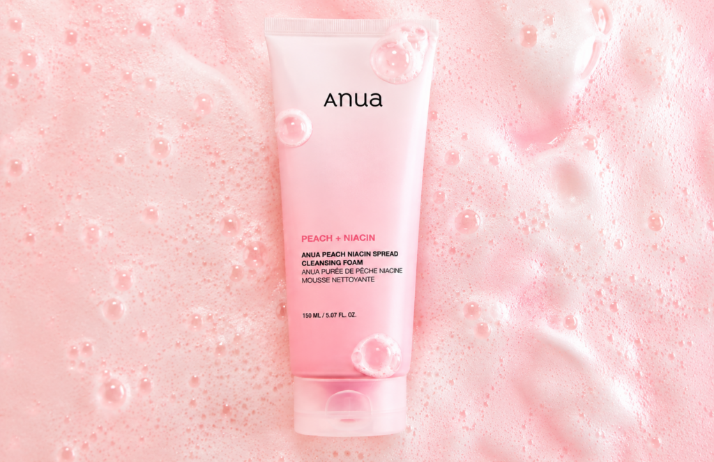 Anua Peach Niacin Spread Cleansing Foam 150ml
