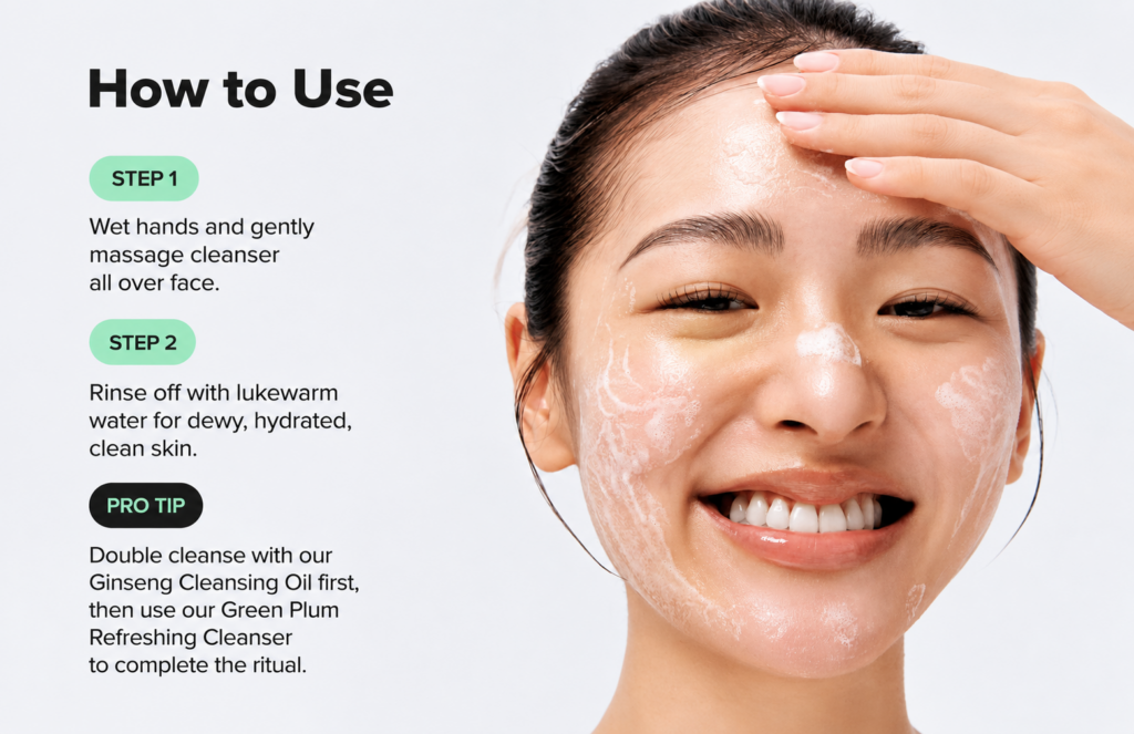 Beauty of Joseon Green Plum Refreshing Cleanser 100ml