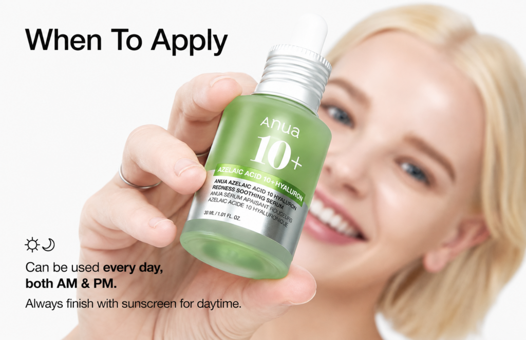 Anua Azelaic Acid 10% Hyaluron Redness Soothing Serum (30ml)