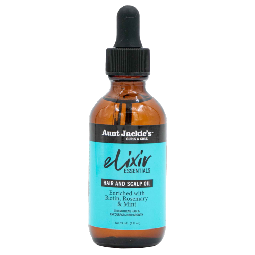 Aunt Jackie’s Hair and Scalp Oil – Enriched with Biotin Rosemary and Mint