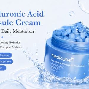 4. Medicube Hyaluronic Moisturizing Capsule Cream 50g