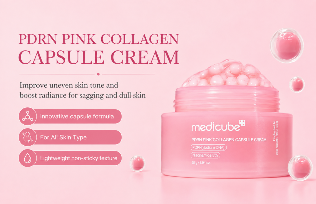 Medicube-PDRN-Pink-Collagen-Capsule-Cream-55g