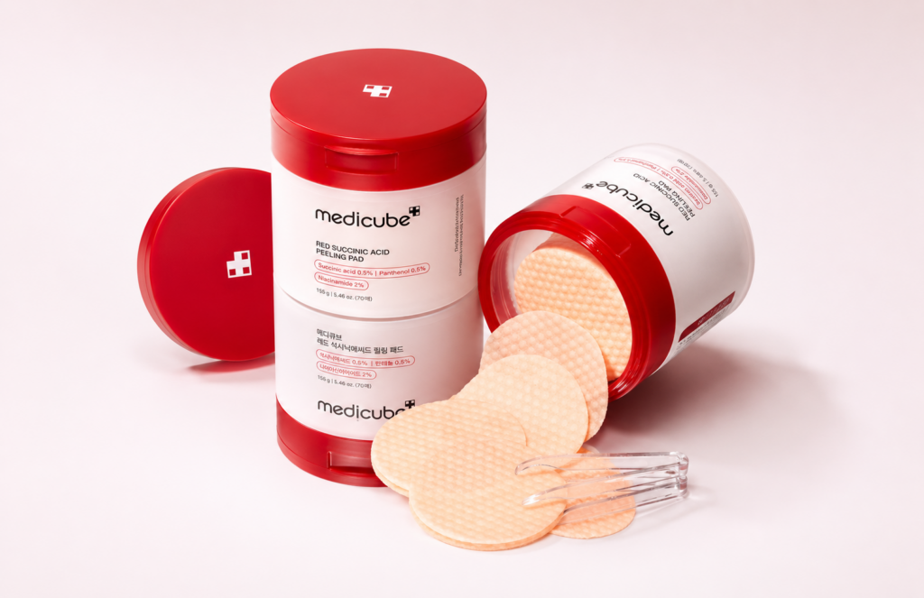 Medicube Red Succinic Acid Peeling Pad Acne Control