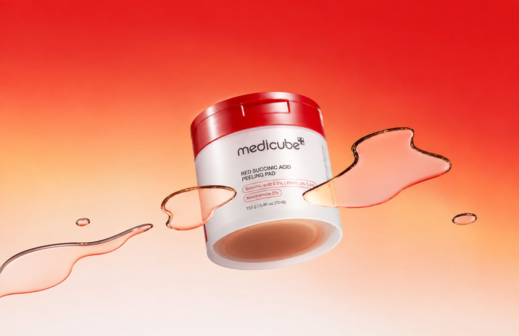 Medicube Red Succinic Acid Peeling Pad Acne Control
