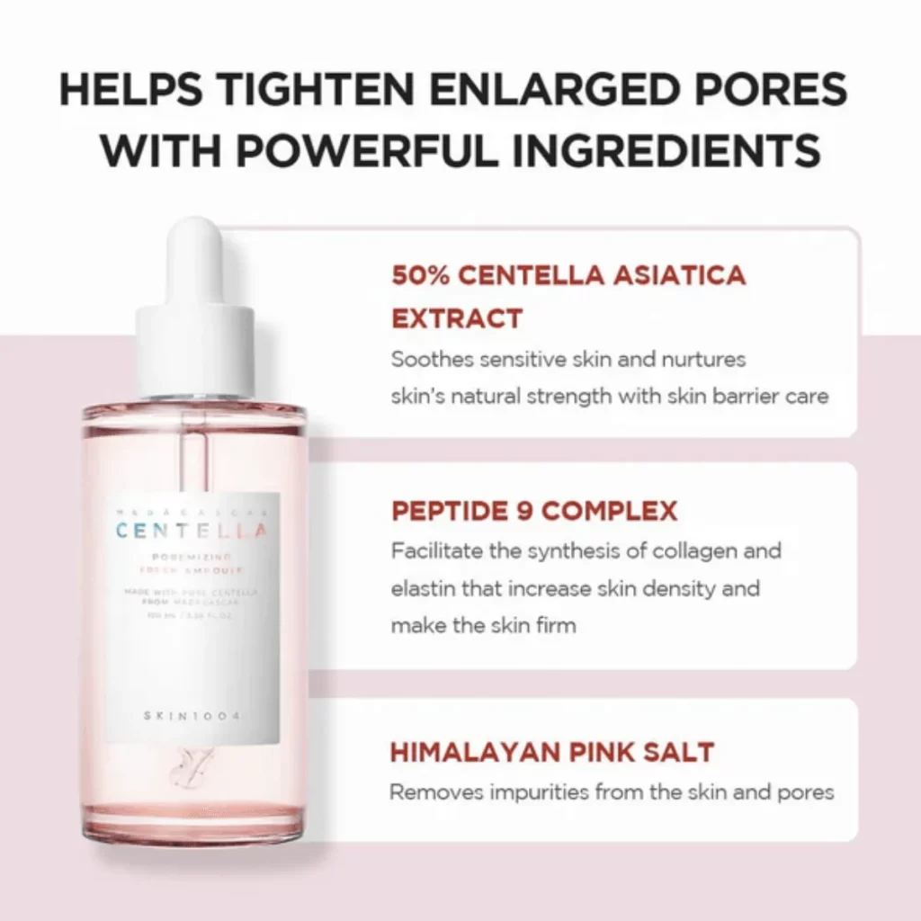 SKIN1004 Madagascar Centella Poremizing Fresh Ampoule Serum 50ml