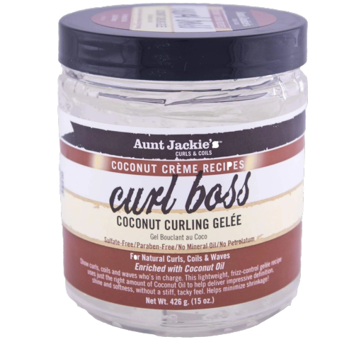 Aunt Jackie’s Curl Boss – Coconut Curling Gel 426g