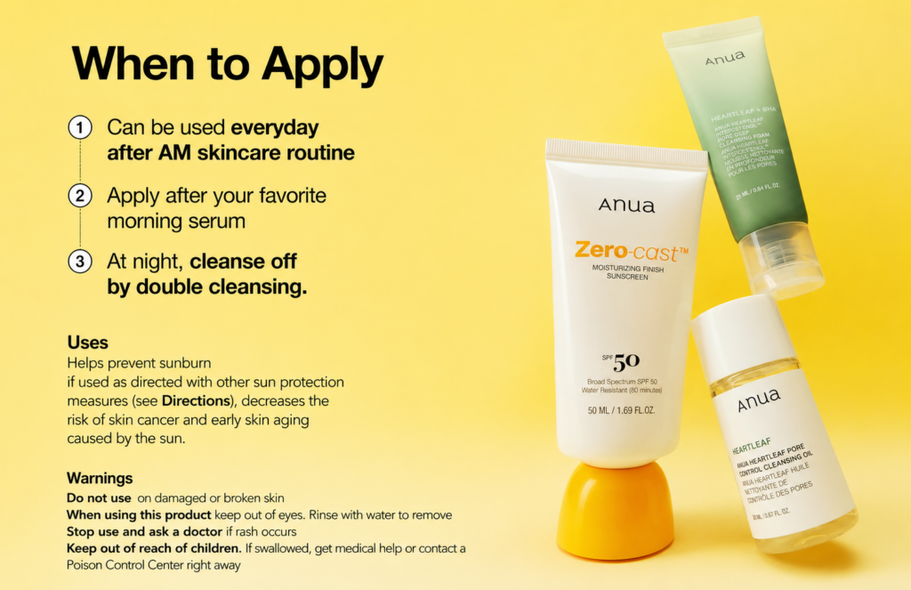 Anua-Zero-Cast-Moisturizing-Finish-Sunscreen-50ml