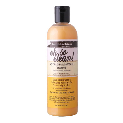 Aunt Jackie’s Oh So Clean – Moisturising & Softening Shampoo 355ml