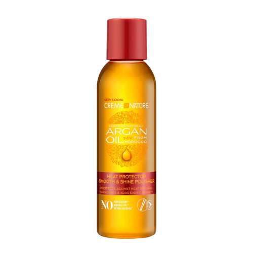 Creme of Nature Heat Protector Smooth & Shine Polisher 125ml – Argan Oil