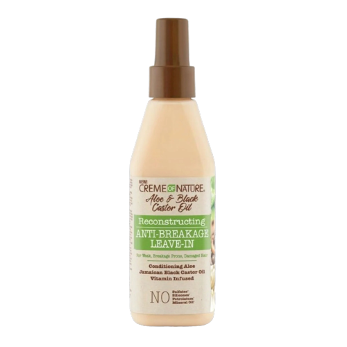 Creme of Nature Aloe & Black Castor Oil Anti-Breakage Leave-In 236ml
